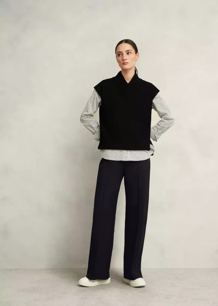 Prim Trousers, Black, hi-res
