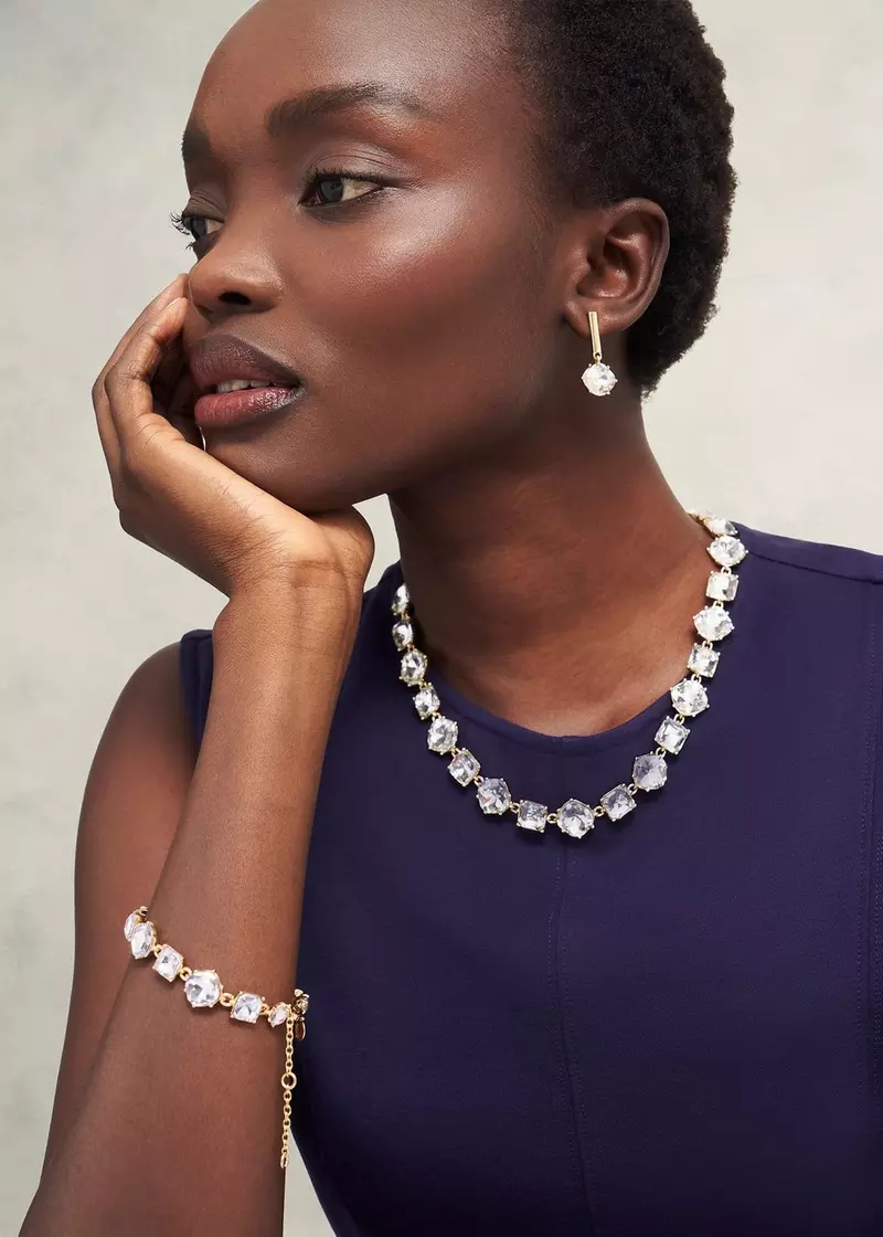 Aria Earring, Gold, hi-res