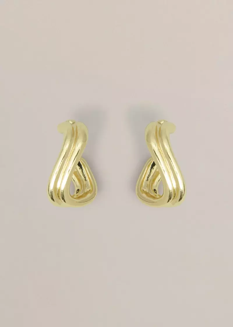 Devina Earrings, Gold, hi-res