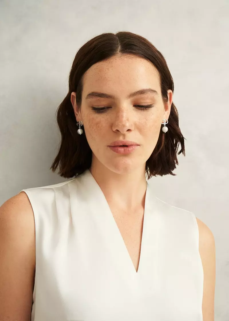 Bette Earrings, Silver, hi-res