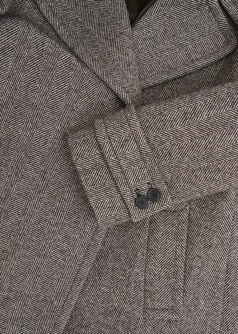 Prisha Wool Blend Coat, Mocha, hi-res