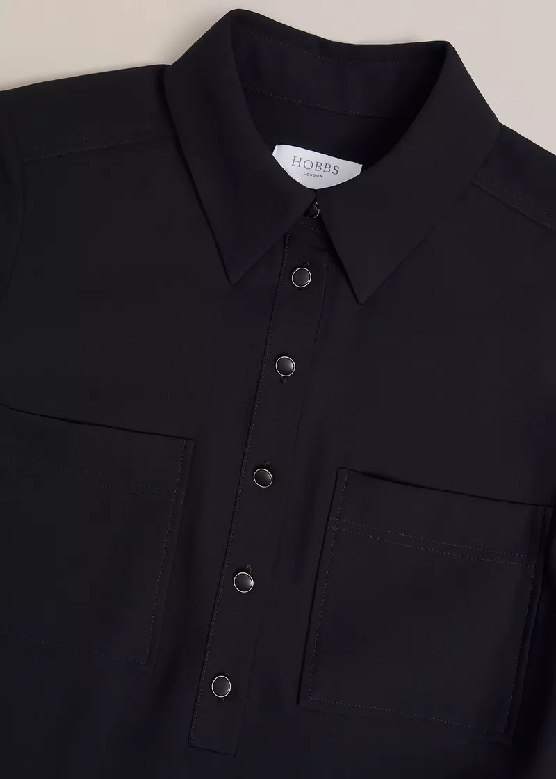 Tina Dress, Navy, hi-res