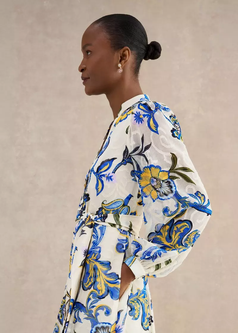 Shanice Paisley Maxi Dress, Cream Multi, hi-res