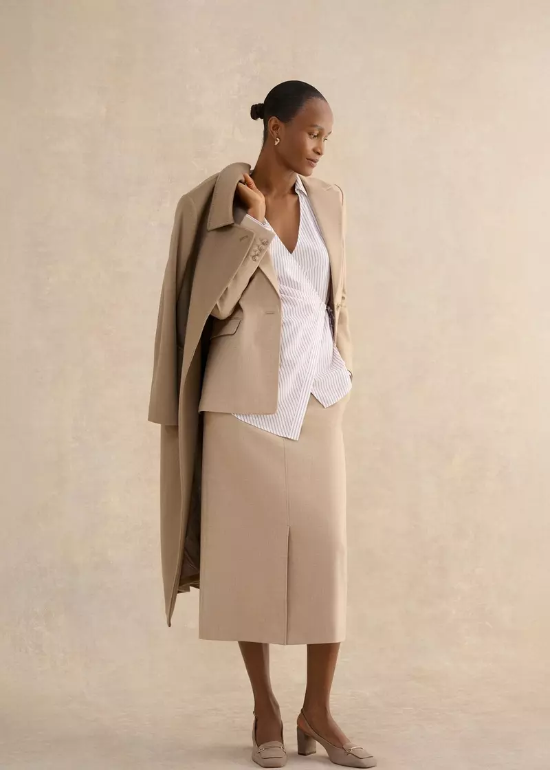 Ashleen Skirt, Neutral, hi-res