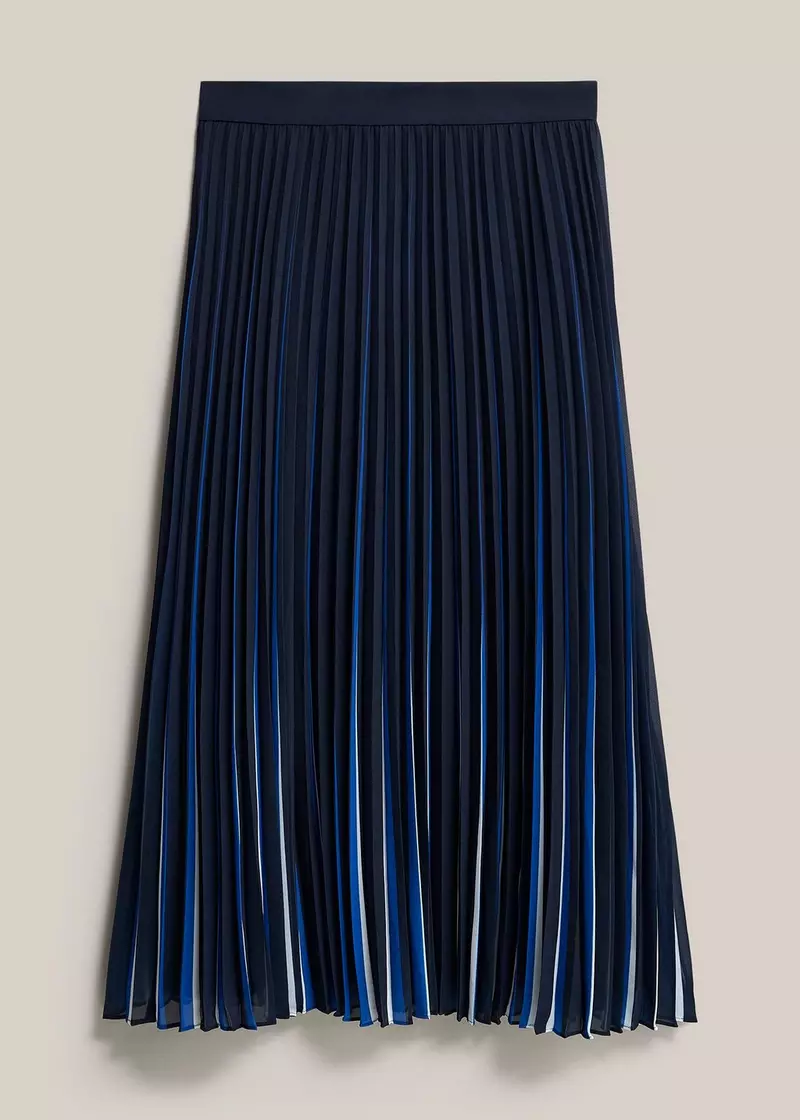 Vida Skirt, Navy Blue, hi-res