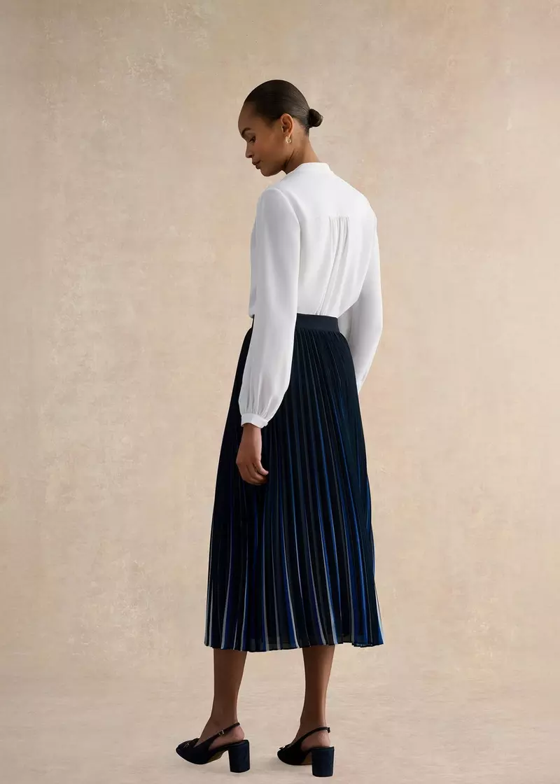 Vida Skirt, Navy Blue, hi-res