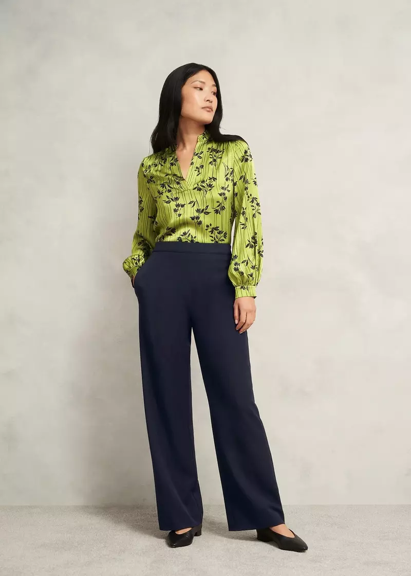 Marina Trousers, Hobbs Navy, hi-res