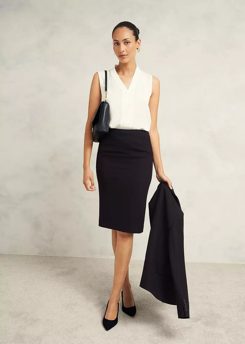 Mia Skirt, Black, hi-res