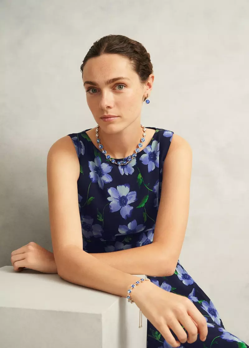 Emi Bracelet, Gold Blue, hi-res