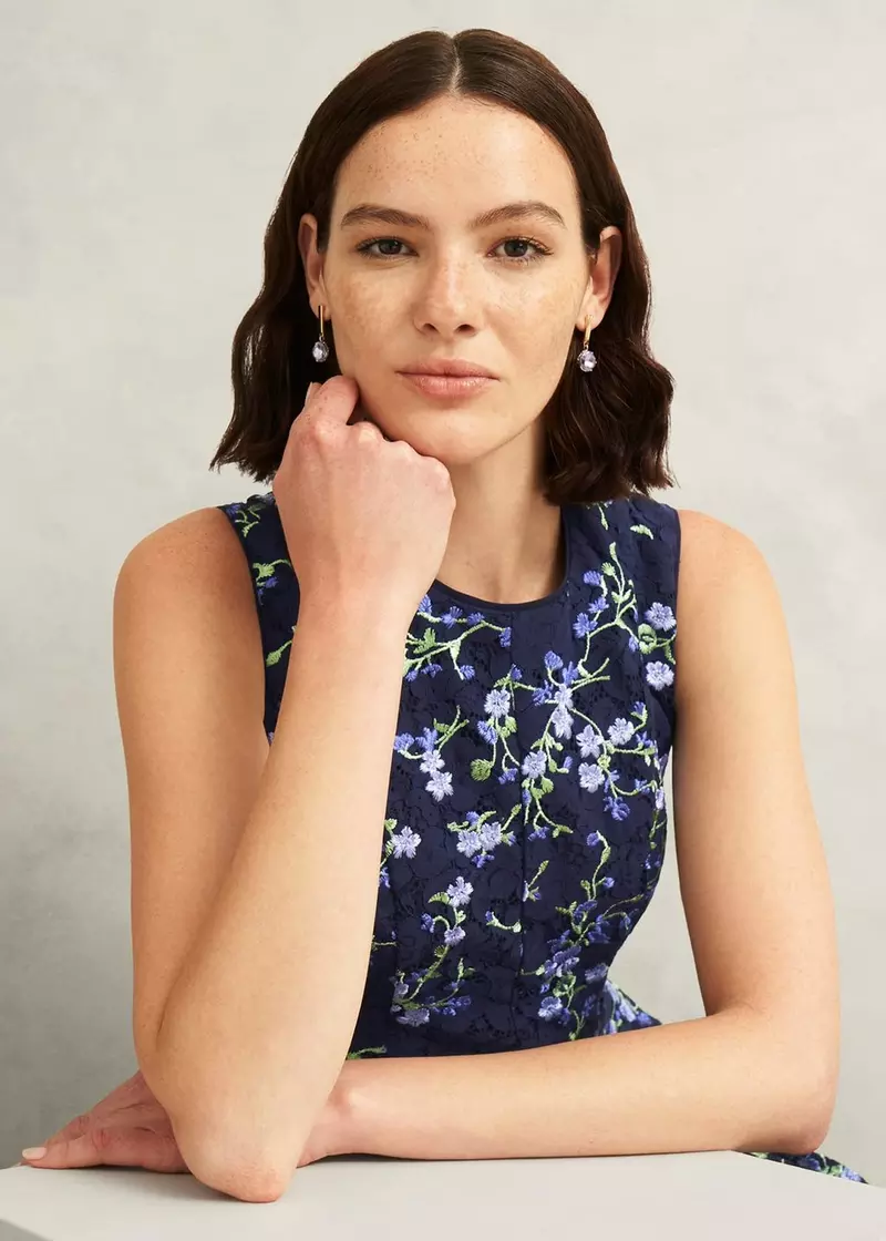 Aria Earrings, Lavender Purple, hi-res