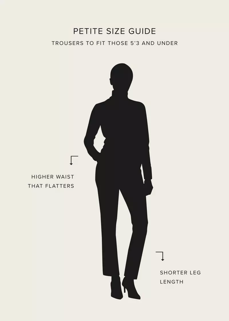 Petite Ivy Slim Trousers, Navy, hi-res